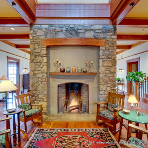 B&B with fireplace in Asheville