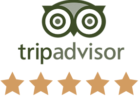 5 star reviewed on Trip Advisor