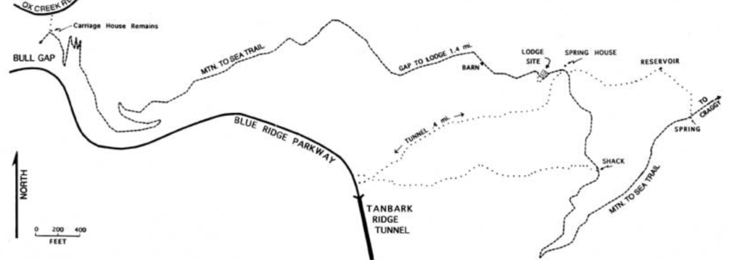 Map of the Rattlesnake Trail 