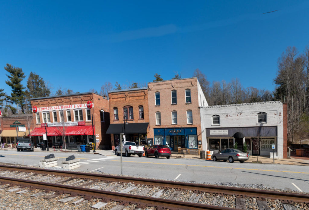 Historic Main Street of Saluda, NC